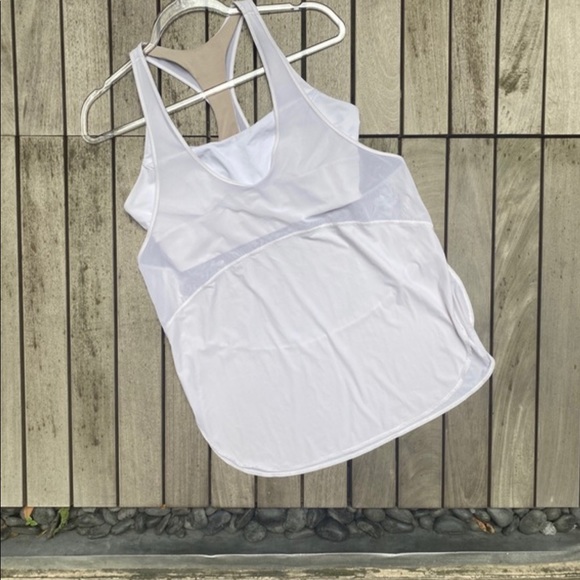 LULULEMON White Racer Back Athletic Tank Top - Picture 2 of 6